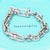 Contemporary Tiffany & Co. HardWear Medium Link Bracelet in 18k White Gold With Diamonds For Sale - Image 3 of 5