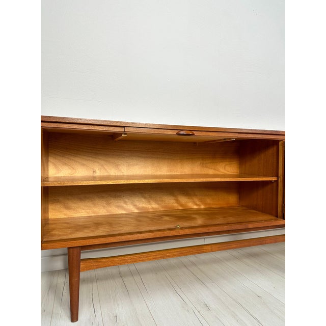 1960s Large Mid-Century Minimalistic Teak Sideboard, 1960s For Sale - Image 5 of 16