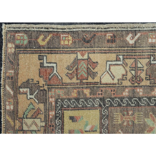 Early 21st Century Turkish Vintage Rug 3'5" x 5'11" #20683 For Sale - Image 5 of 8