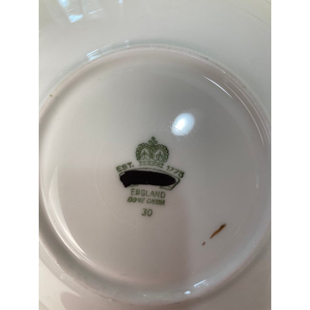 Ceramic Vintage Tea Cup Saucer England Dove Fine Bone China For Sale - Image 7 of 11