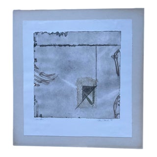 Vintage Original Mixed Media Art by Gloria Fischer For Sale