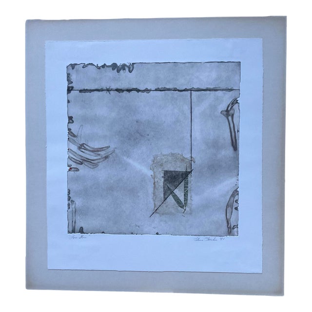 Vintage Original Mixed Media Art by Gloria Fischer For Sale