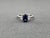 Metal 1.97 Ct Gia Certified Natural Sapphire & Diamond Ring Size 6.5 For Sale - Image 7 of 9