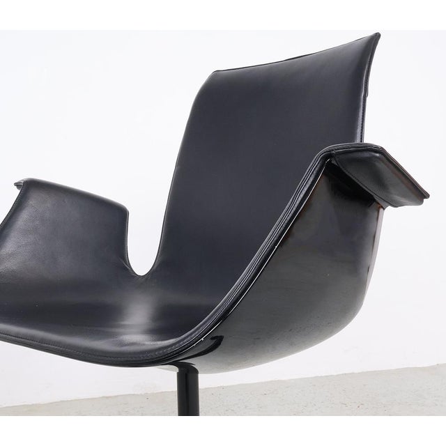 Black The Bucket Chair Swivel Chair by Preben Fabricius for Walter Knoll / Wilhelm Knoll, 1990s For Sale - Image 8 of 10