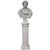 Mark Antony Bust, Sculpture and Column, 20th-Century For Sale