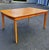 Tan Mid Century Modern Birch Extendable Dining Table With Self-Storing Leafs | in the Style of Heywood-Wakefield For Sale - Image 8 of 12