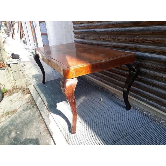 Table with Wavy Legs and Top, Italy, 1950 For Sale - Image 9 of 14