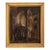 Italian Church Interior Oil on Canvas, 19th Century For Sale