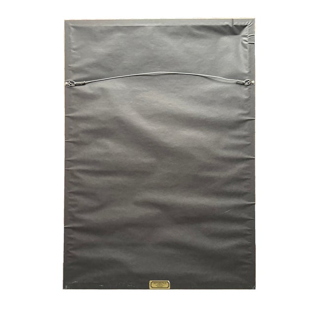 Orange Original 1978 Thai Bruce Lee "Enter the Game of Death" Framed Poster For Sale - Image 8 of 8