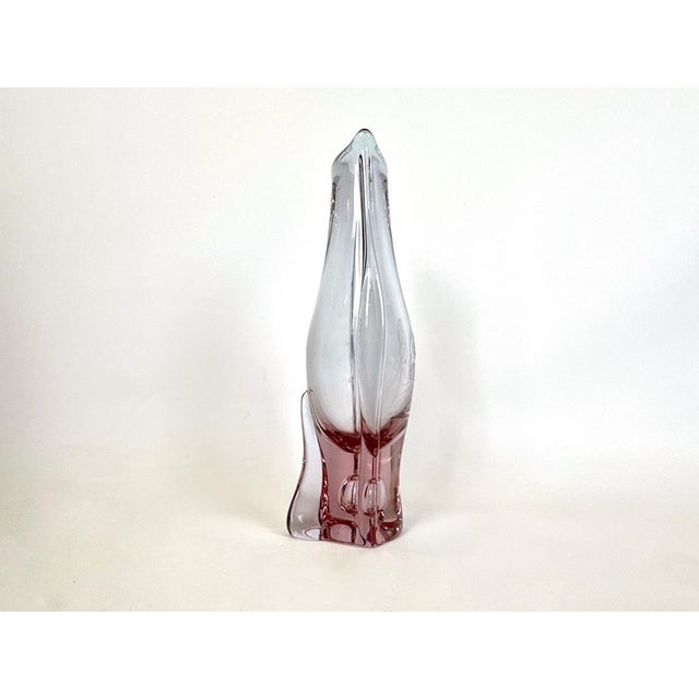 1960s Alexandrite Glass Vase by Miloslav Klinger for Železný Brod, 1960s For Sale - Image 5 of 8