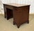 English Mahogany Desk with Drawers and Leather Top, 1950s For Sale - Image 10 of 16