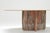 Georges Mathias 1979 Brazilian Pink Marble Dining Table Attributed to Georges Mathias For Sale - Image 4 of 10