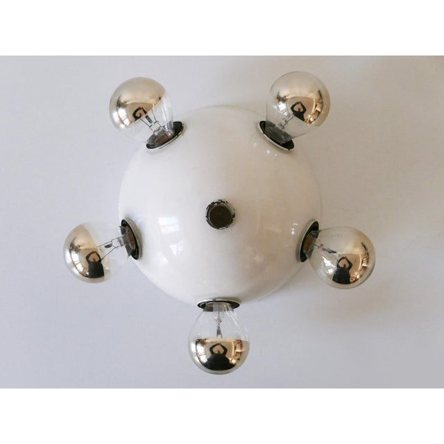Mid-Century Modern Mid-Century Modern German Flush Mount, 1960s For Sale - Image 3 of 18