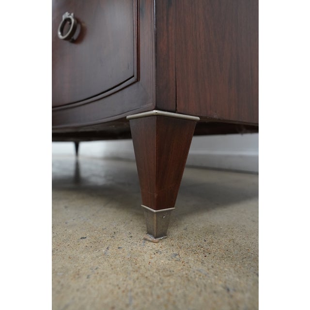 Caracole Bow Front 12 Drawer Dresser For Sale - Image 13 of 17