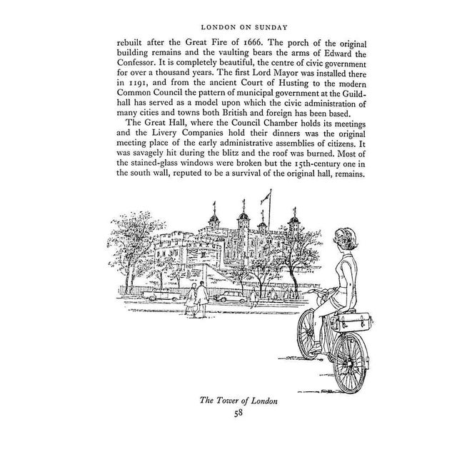 "London on Sunday a Sort of Guide Book" 1964 James, Betty For Sale In New York - Image 6 of 12