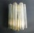 Venini 1960s Clear and Yellow Murano Tubes Sconce For Sale - Image 4 of 8
