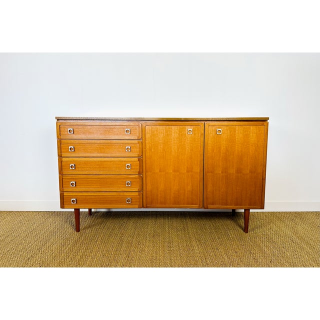 Vintage Scandinavian Teak Sideboard, 1960 For Sale - Image 13 of 13
