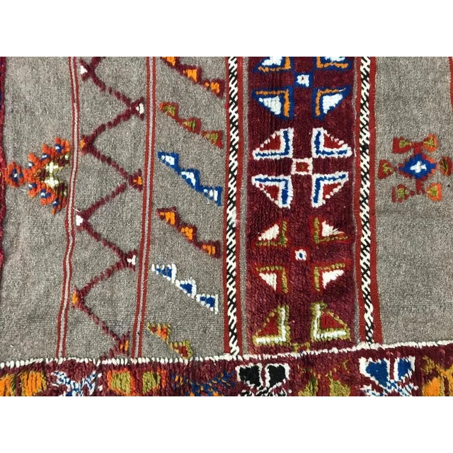 Vintage Moroccan Berbere Rug For Sale - Image 13 of 18
