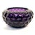 Fostoria Mid Century American Fostoria Amethyst Glass Rose Bowl For Sale - Image 4 of 12
