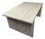 Vintage Travertine Side Table, 1970s For Sale