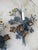 Metal 1940s Antique Italian Tole Electric Wall Sconces, a Pair For Sale - Image 7 of 9
