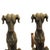 This wonderful, matched pair of solid cast iron, Art Deco dog andirons, were made during the 1920's through the mid 1930's...