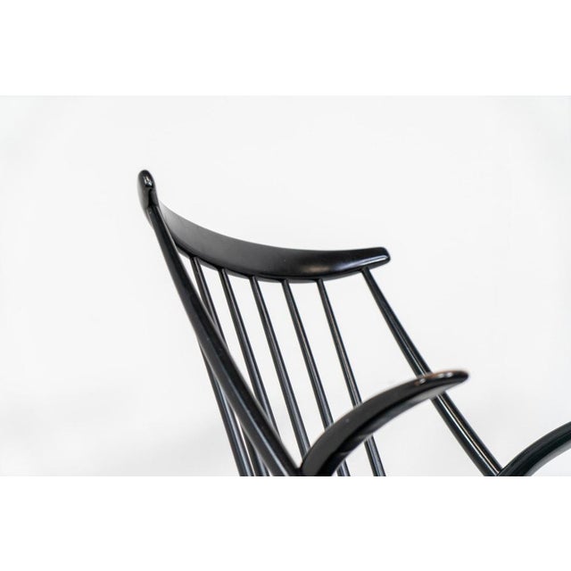 IW3 Rocking Chair by Illum Wikkelsø For Sale - Image 6 of 12