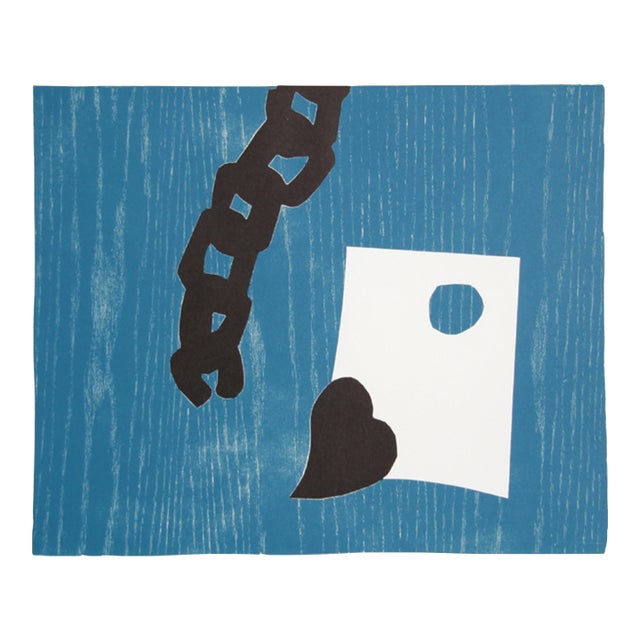 Charlie Hewitt, Untitled - 2, Woodblock Monoprint For Sale