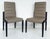 Umberto Asnago for Mobilidea Italian Leather/Oak Tall Chairs, Pair Offered for sale is a wonderful pair of Italian leather...