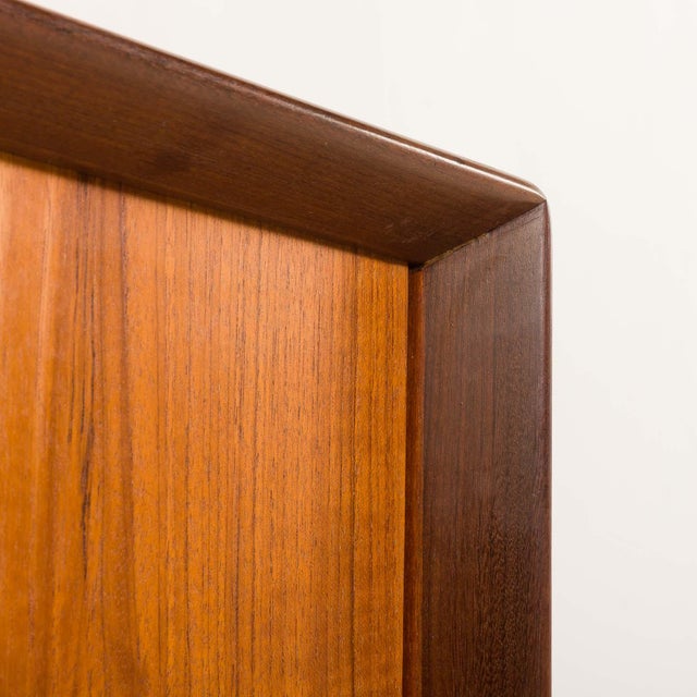 Mid-Century Danish Teak Sideboard with Bar Cabinet, 1950s For Sale - Image 15 of 18