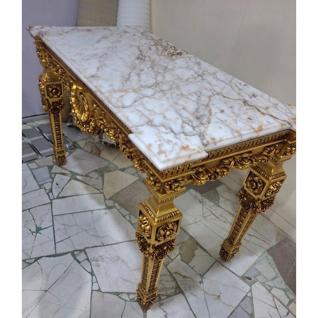 Vintage Louis XVI Entryway Console For Sale In Orlando - Image 6 of 9