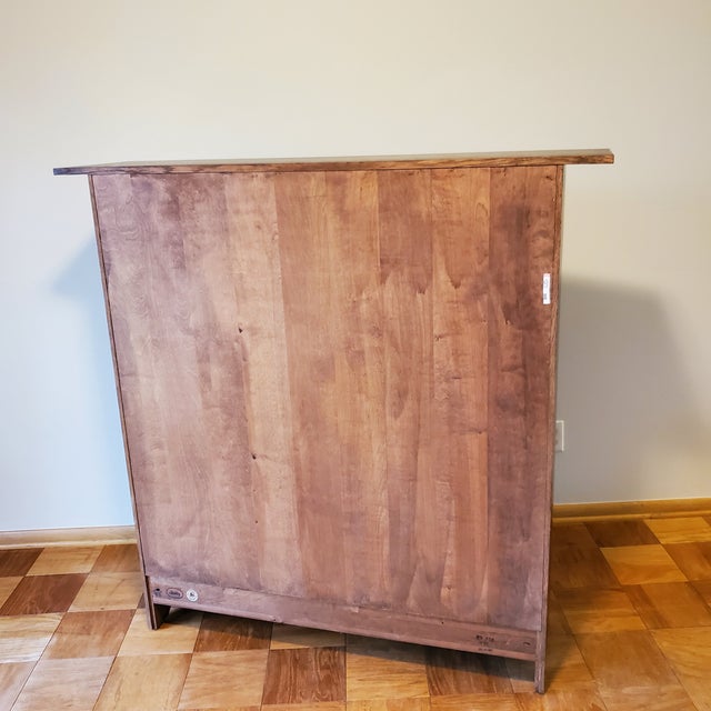 Arts & Crafts Harvey Ellis Stickley Oak and Glass Bookcase For Sale - Image 3 of 7