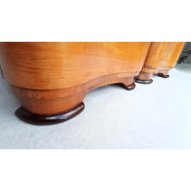 Brown Bedside Tables by Jindrich Halabala for Up Závody, 1950s, Set of 2 For Sale - Image 8 of 18