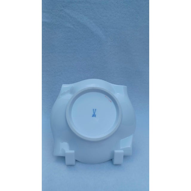 1970s Porcelain Rose Cabinet Ashtray from Meissen, 1970 For Sale - Image 5 of 7