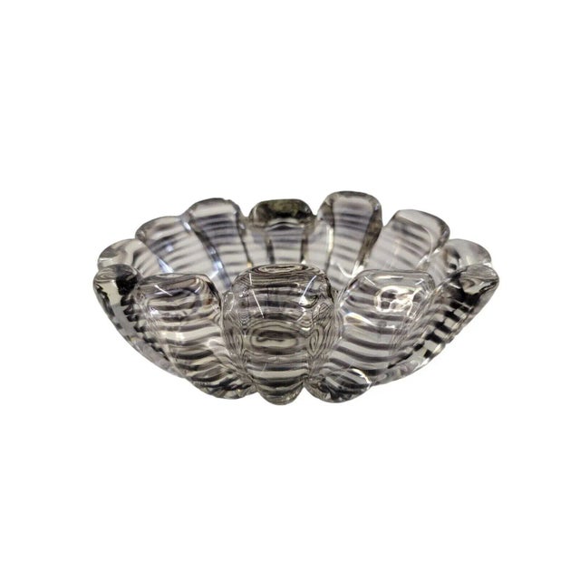 Purple Vintage Murano Attributed Summerso Zanfricio Many Lobes, Italian For Sale - Image 8 of 12