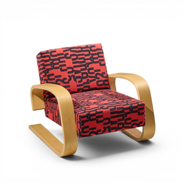 Alvar Aalto Armchair 400 Tank Mid Century Bentwood Lounge Chairs - Pair For Sale - Image 12 of 13