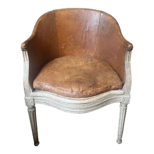 18th Century French Louis XVI Bergere Chair