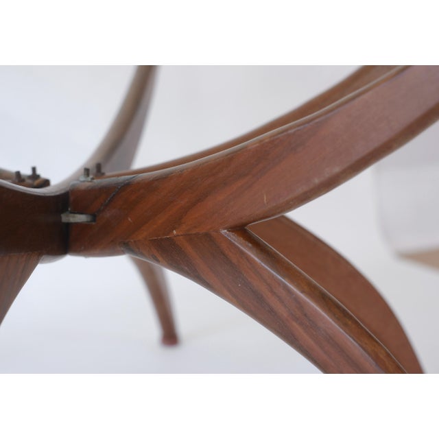 Mid Century Spider Legs Coffee Table With Glass Top For Sale - Image 11 of 16