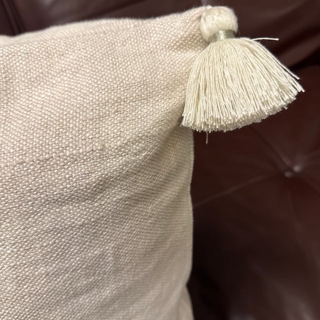 Serena & Lily Tassel Accent Pillow For Sale - Image 11 of 12