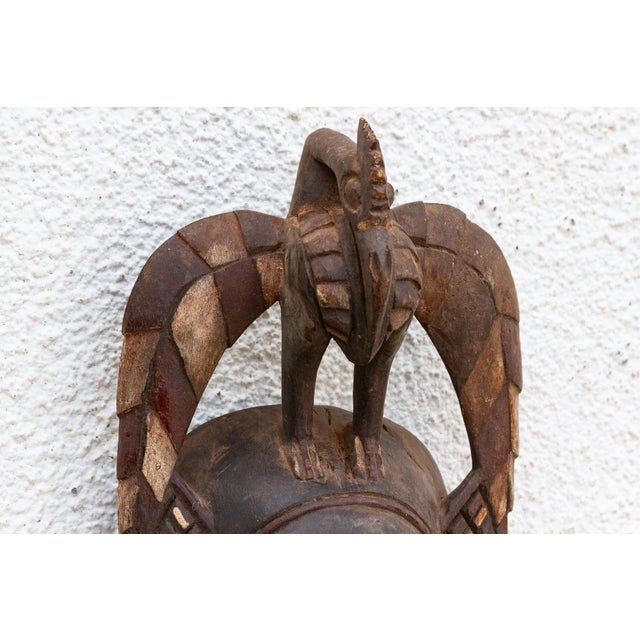 Ancestral Flight, Carved African Wall Art For Sale - Image 4 of 8