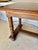 19th Century French Walnut Side Table For Sale - Image 9 of 13