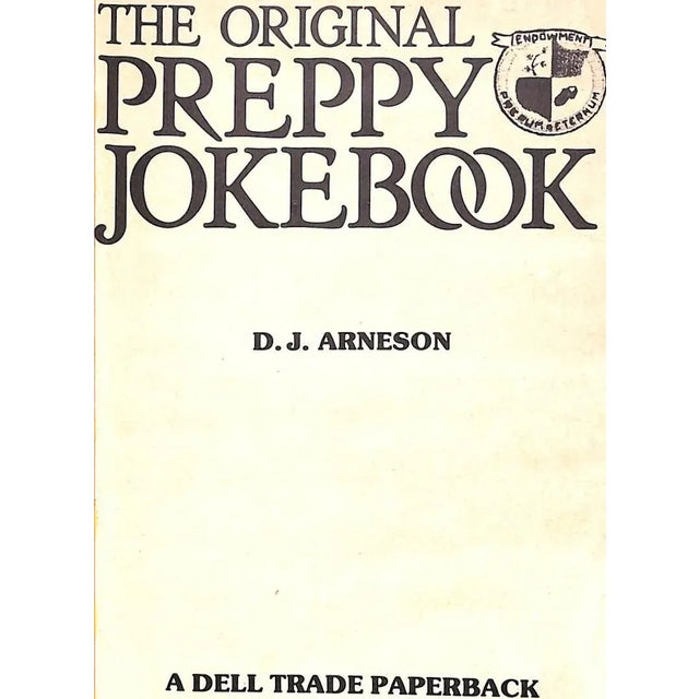 ARNESON, D.J. [192] pp. Dell Publishing Company 1981 8" x 5 1/2" "A Super Hoot!"