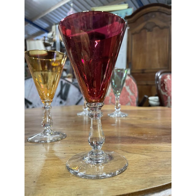 Vintage Hungarian Crystal Glasses, 1958, Set of 6 For Sale - Image 10 of 12