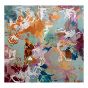 Large-Scale Original Abstract Oil Painting