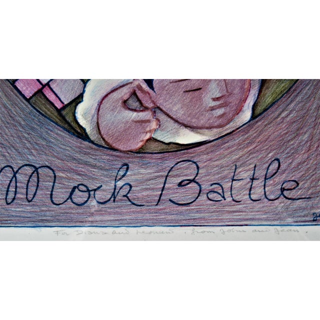 Printmaking Materials Jean Charlot, Mock Battle For Sale - Image 7 of 9