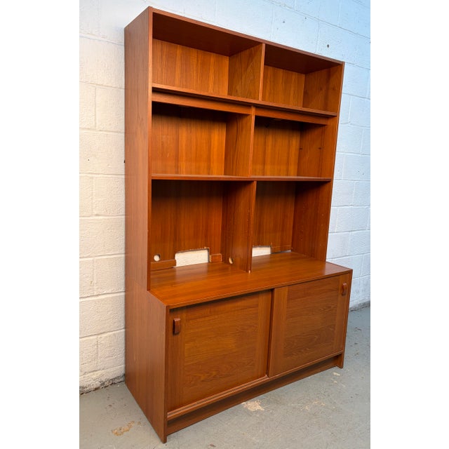 Late 20th Century Late 20th Century Danish Teak Stackable Bookcase by Domino Møbler For Sale - Image 5 of 17