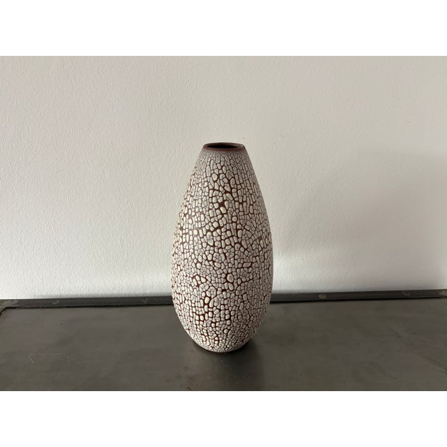 Beige Hand-Thrown Studio Ceramic Vase by Albert Kiessling, Eastern Germany, 1950s For Sale - Image 8 of 16