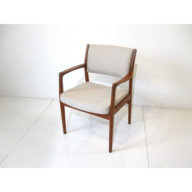 Wood Dux Ohlsson Occasional Arm Chair Sweden For Sale - Image 7 of 9