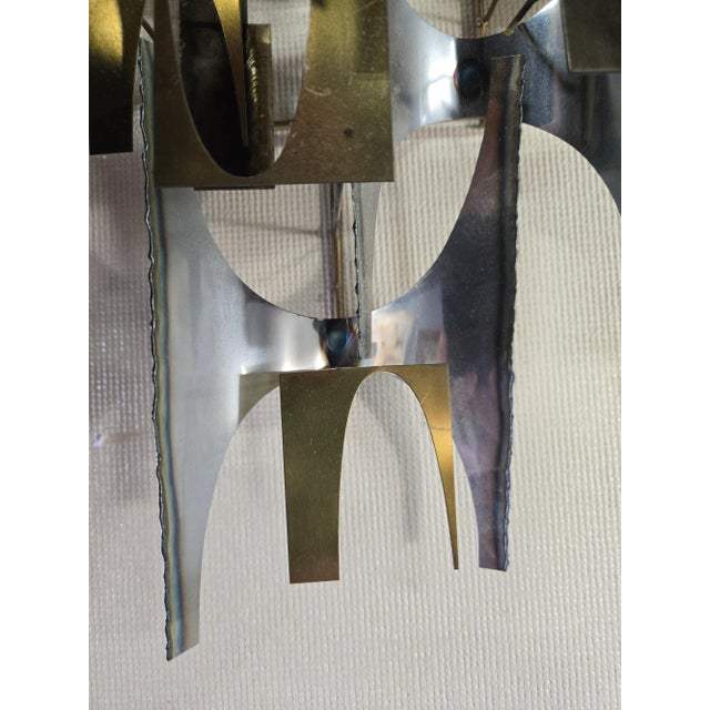 Curtis Jere Abstract Metal Wall Art by Jere For Sale - Image 4 of 9