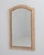 19th Century France Antique White Wood Mirror For Sale In Greensboro - Image 6 of 8